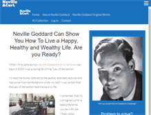 Tablet Screenshot of neville-goddard.com